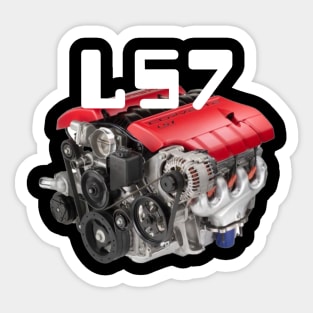 LS7 MOTOR Sticker